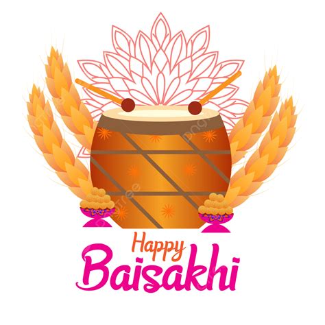 Baisakhi Festival Vector Art Png Happy Baisakhi Traditional Festival
