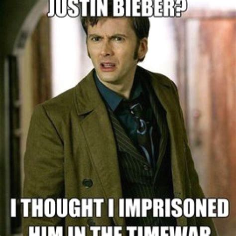 I Knew Beiber Was Evil Doctor Who Funny Doctor Who Meme Doctor Who