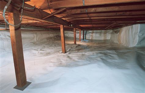 Basement Systems Inc Before After Photo Set Crawl Space Encapsulation