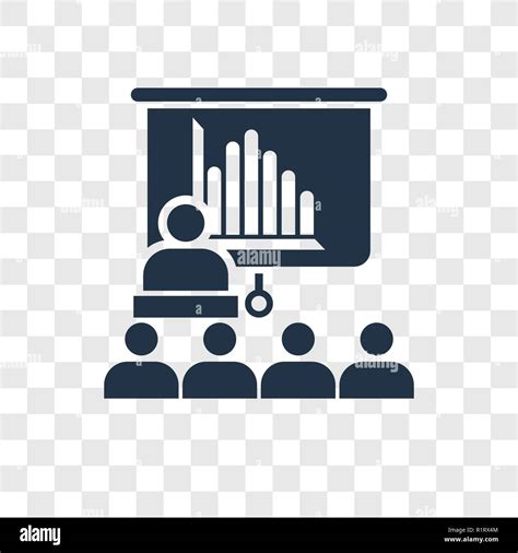 Seminar Vector Icon Isolated On Transparent Background Seminar