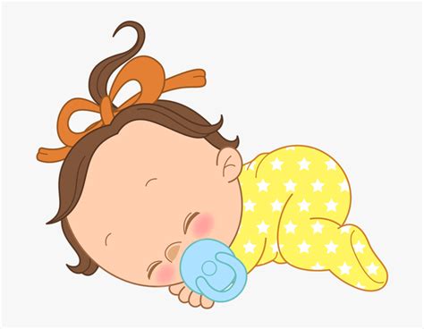 Sleeping Baby Girl Clipart Images