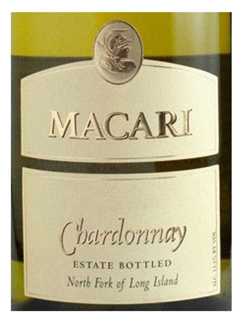 Macari Vineyards Macari Vineyards Estate Bottled Chardonnay North