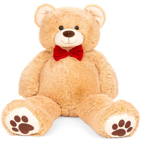 Saver Prices 2020 Giant Light Brown Teddy Bear With Big Footprints