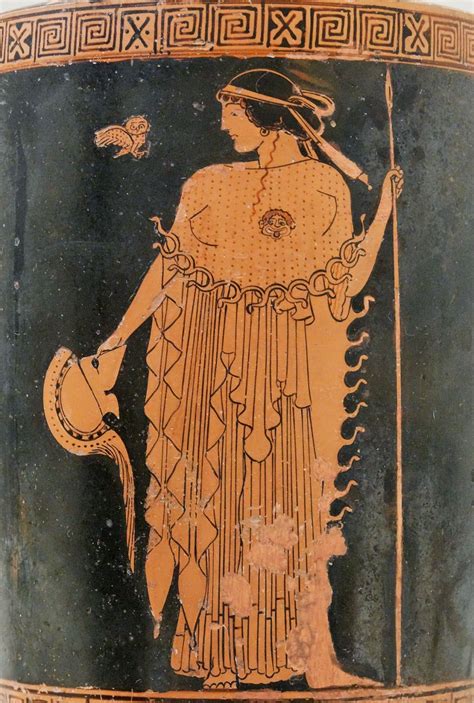 Богиня афина с совой фото