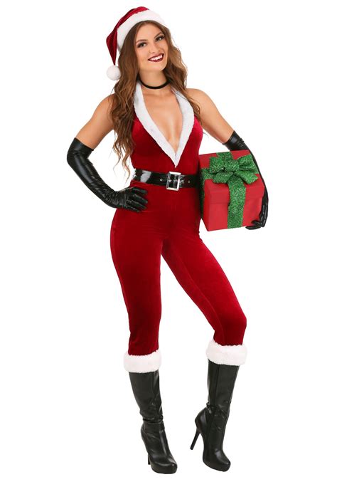 Sexy Santa Bodysuit For Women