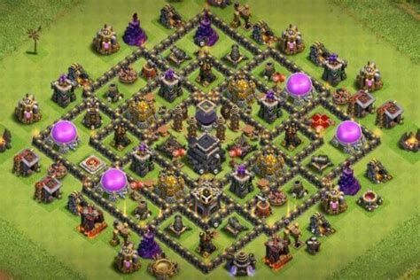 Best Th9 Base Layouts Defensive Bases Links