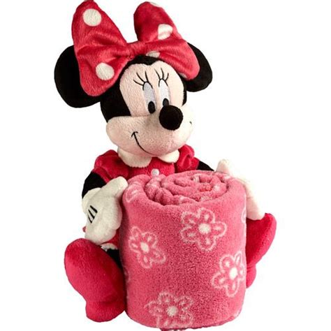 Disney Minnie Mouse Plush With Blanket Minnie Mouse