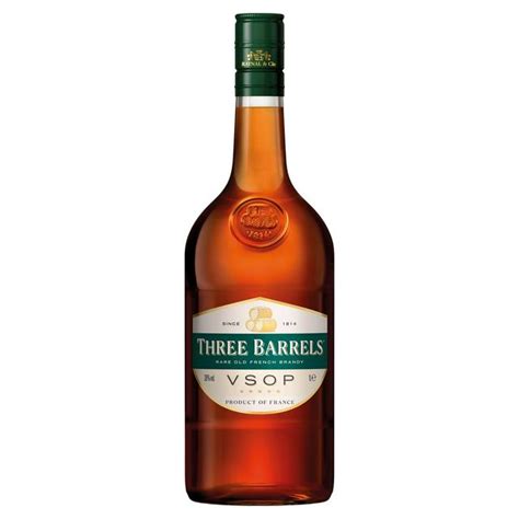 Three Barrels Vsop Brandy 1l £26 Compare Prices