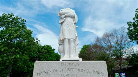 Christopher Columbus Statues In Boston Minnesota And Virginia Are