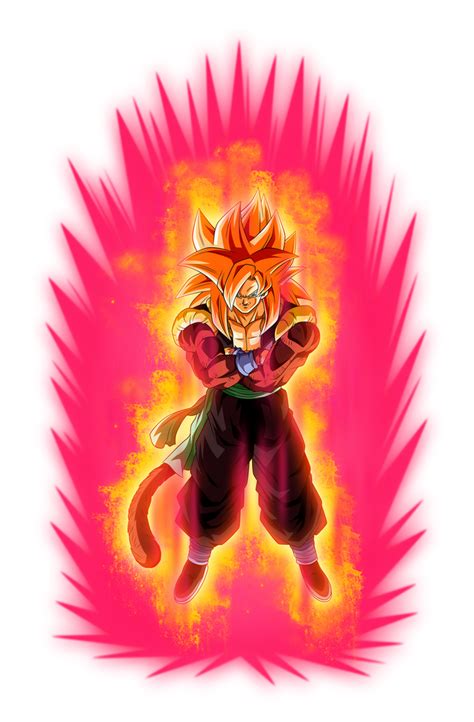 Gogeta Xeno Ssj4 Kaioken 1 Con Aura By Ssjrose890 On Deviantart