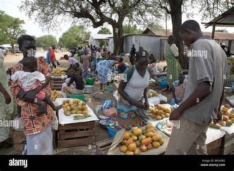 South Sudan The Fruit And Vegetable Market Juba Photo By Sean Sprague