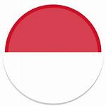 Indonesia Icon Icons Flag Samanea Ico Round