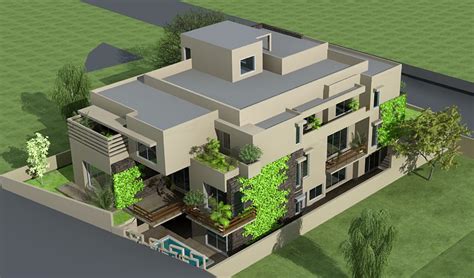 Design your house in 3d in an easy and accurate way. 3D Front Elevation.com: Pakistani Sweet Home Houses Floor ...