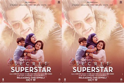 Third Poster Of Secret Superstar Released The Indian Wire