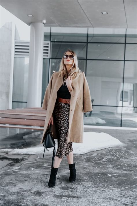 Leopard Midi Skirt With Ankle Boots Life With Aco By Amanda L Conquer
