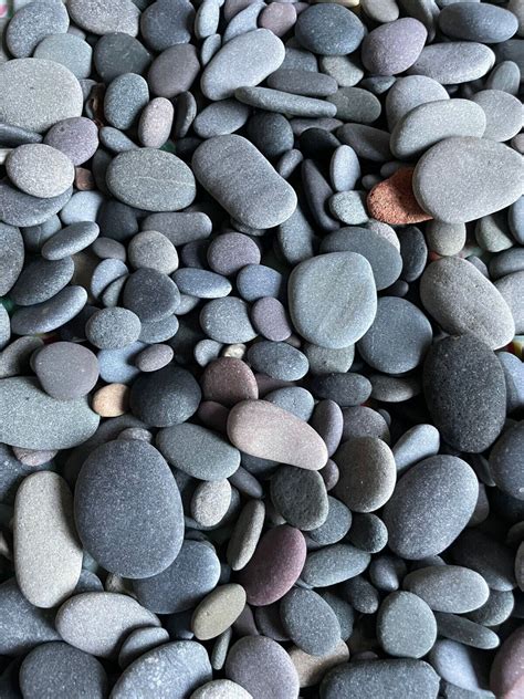 1kg Of Pebbles For Pebble Art Crafts Smooth Flat Pebbles Stones Ebay