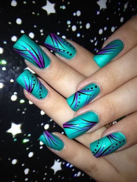 15 Teal Nail Designs Youll Fall In Love With Naildesigncode