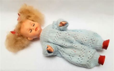 Vintage Toyse Doll 1960s Spain Doll Blue Eyes And Blonde Hair 16
