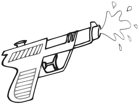 Pistol Coloring Pages Coloring Pages To Download And Print