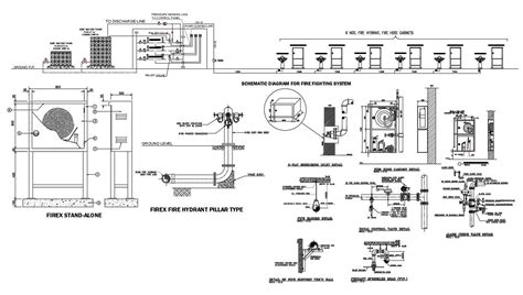 Fire Station Fire Hose Detail Drawing In Dwg File Cadbull Images And
