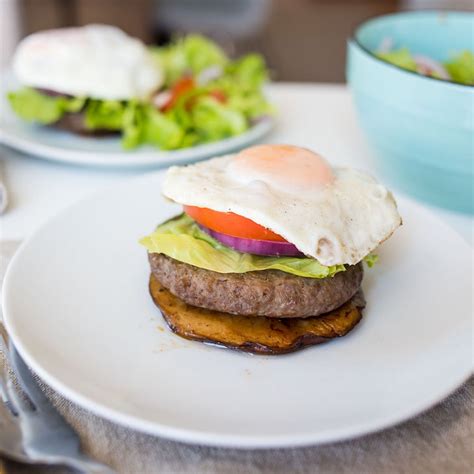 Keto Portobello Bun Burgers