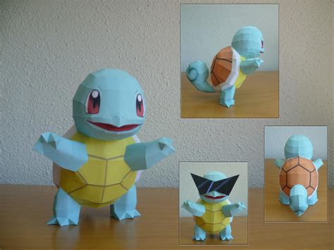 Squirtle Papercraft By Dodoman75 On Deviantart