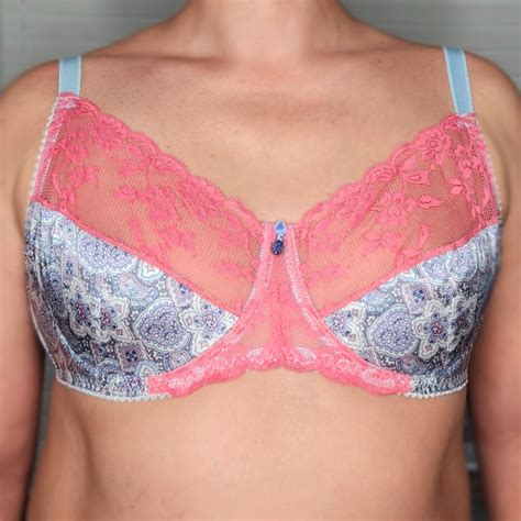 Satin Blossom Mens Aa Cup Bra Tailored Comfort In All Sizes