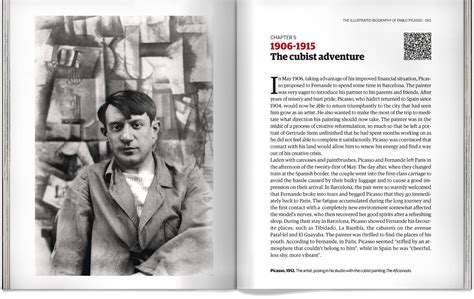 The Illustrated Biography Of Pablo Picasso Book