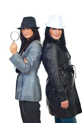 Detectives Women With Hats Stock Photo Download Image Now Adult