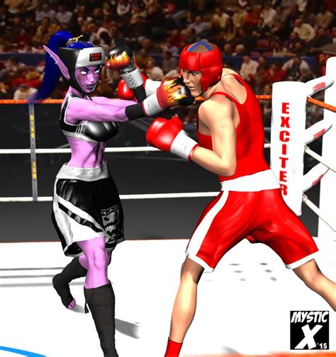 Mixed Boxing 2 The Night Elf Strikes Back By Mysticx1 On Deviantart