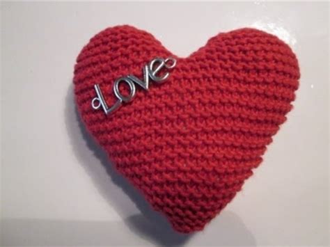 Tricoter Un Coeur En Laine