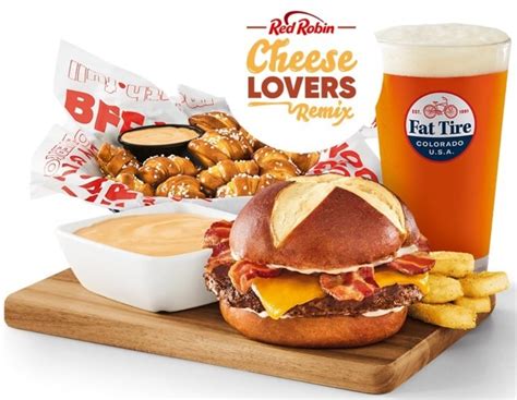 Beer Meets Burger Paradise Red Robins Unforgettable Menu Combinations
