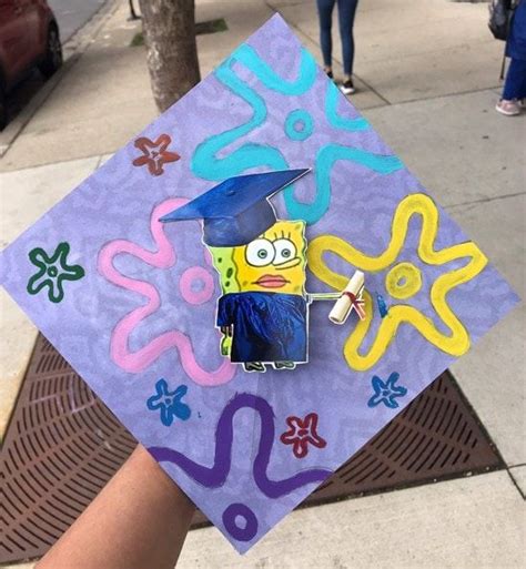 61 Funny Spongebob Graduation Caps That Are 110 Relatable Graduation