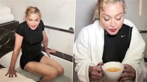 Health Wellness News Madonna Drinks Her Own Pee After A Am Ice