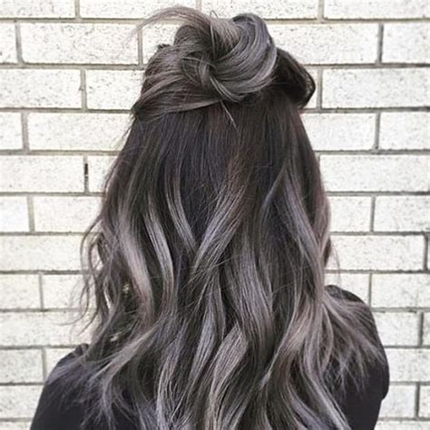 So i clung to my dark tresses and when i started to go grey i covered it. The Gray Hair Trend: 32 Instagram-Worthy Gray Ombré ...