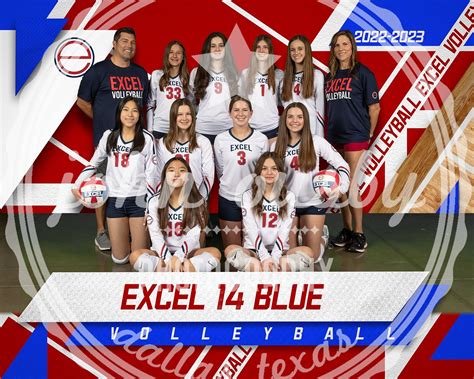 14 Blue Team And Individual Excel Volleyball 2223 Girls John