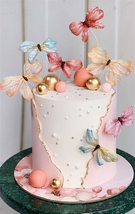 49 Cute Cake Ideas For Your Next Celebration Butterfly Birthday Cake