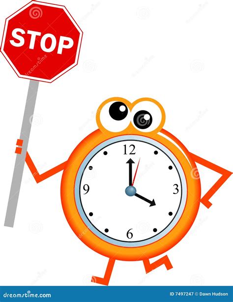 Stop Time Royalty Free Stock Photography Image 7497247