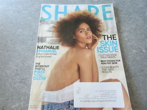 Shape Magazine Nathalie Emmanuel The Skin Issue May Nonrh Picclick Ca
