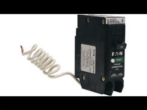 arc faultground fault circuit interrupter combination breakers youtube