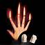 1 Set Finger Fire Magic Tricks Stage Prop Professional Magician 