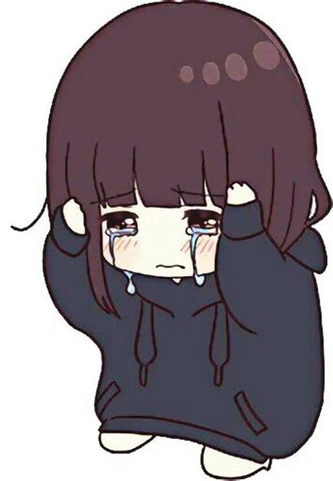 Аниме стикеры плачет Menina De Anime Chorando Menina Anime Anime