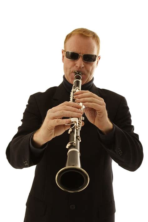 Man Playing Clarinet Stock Photo Image Of Detail Classical 1652058
