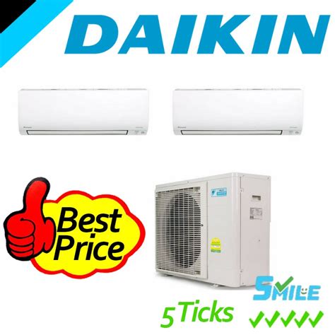 DAIKIN I Smile 5ticks Inverter System 2 Wall Mounted Air Con Unit