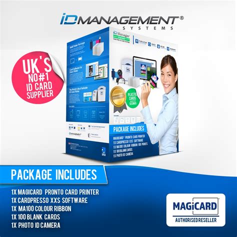 This can the be done using the id card printer support utility. Magicard Pronto Complete ID Card System • Ships Worldwide ...
