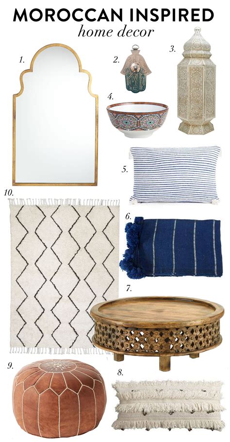 Moroccan Inspired Home Decor Charmingly Styled