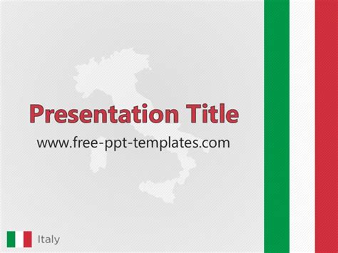 Italy Ppt Template Mr Templates