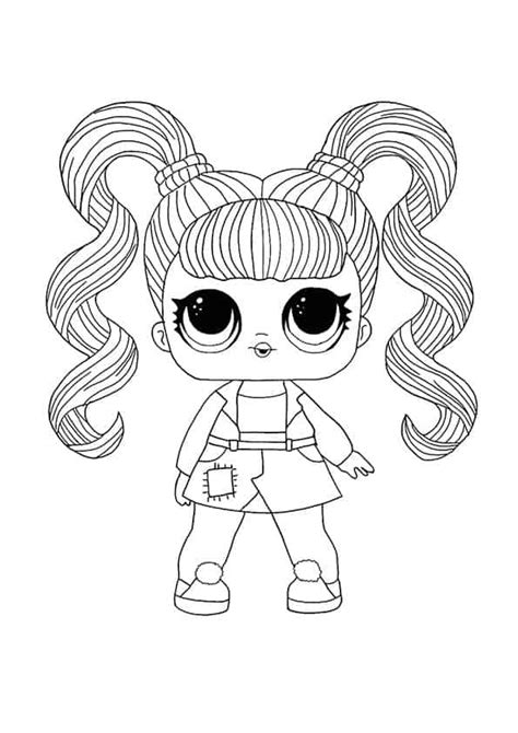 lol hairvibes jelly jam coloring page free lol coloring pictures