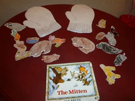 The Mitten By Jan Brett Along With Print And Color Activity Pages Book