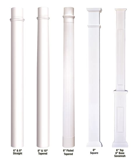 Vinyl Columns & Porch Posts - All Time Manufacturing Company